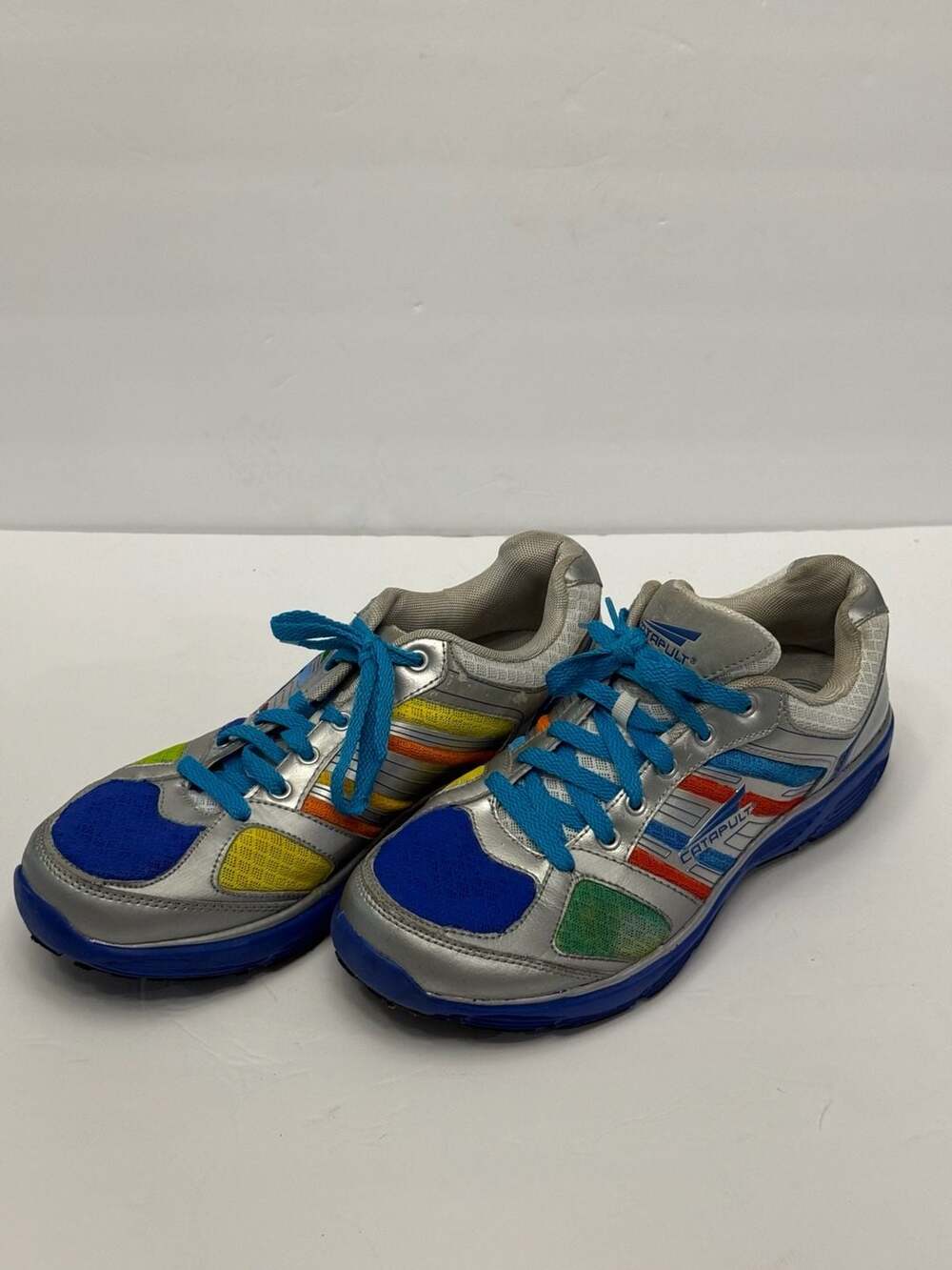 Catapult Phillip Lite Men’s 10.5 Running Walking Shoes Gray Blue Multicolor